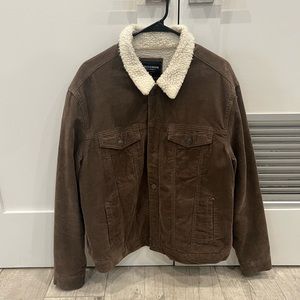 VINTAGE SHERPA JACKET | BROWN | XL